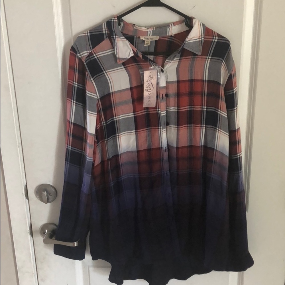 Dip Dye Flannel